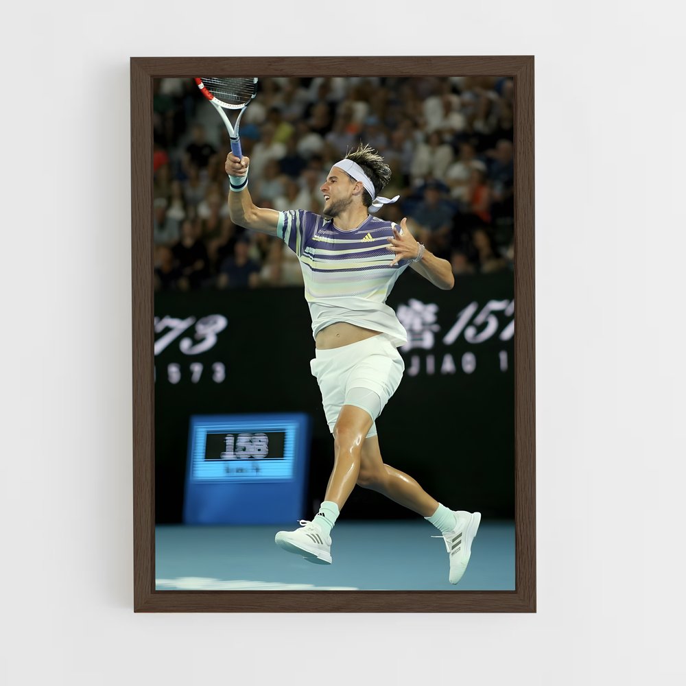Poster Ace de Dominic – affiche Tennis (vue 5)
